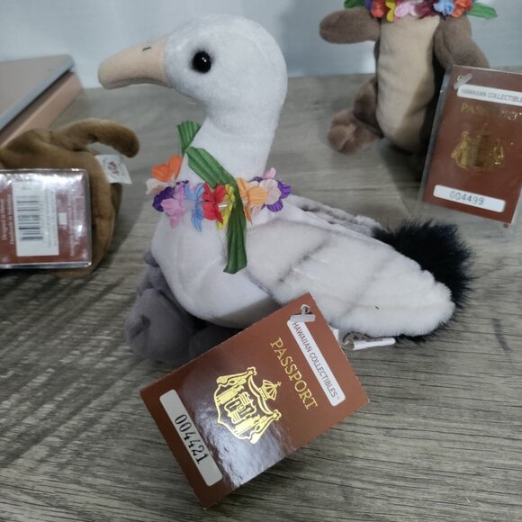 Hawaiian Collectibles Vintage Stuffed Animal Lot Of‎ 5 New With Tags - Picture 4 of 8